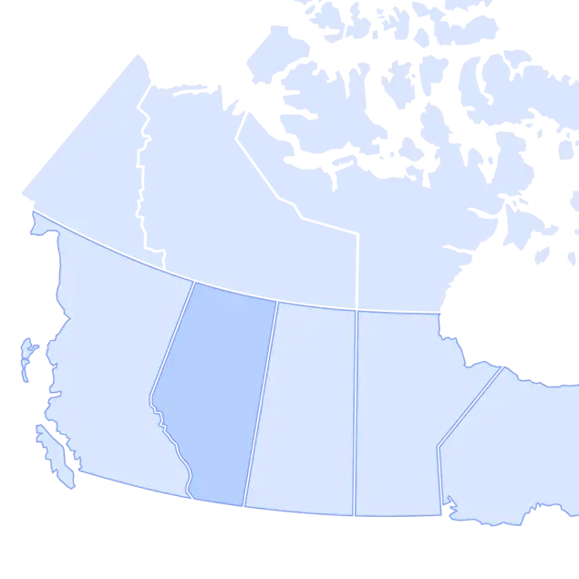 Alberta-map